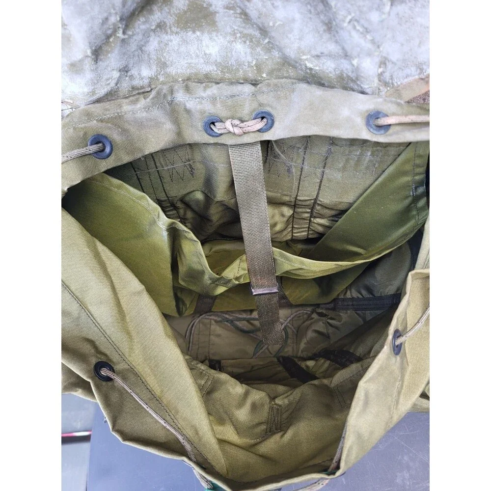 Vintage US Military Field Pack Combat Medium Alice LC-1 Backpack Green NO FRAME